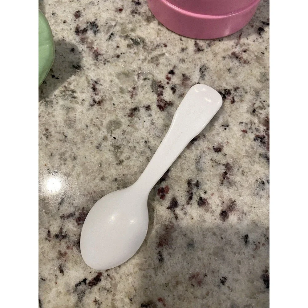 Vintage Fisher Price Fun with Food Ice Cream And Spoon Toy Set 1987